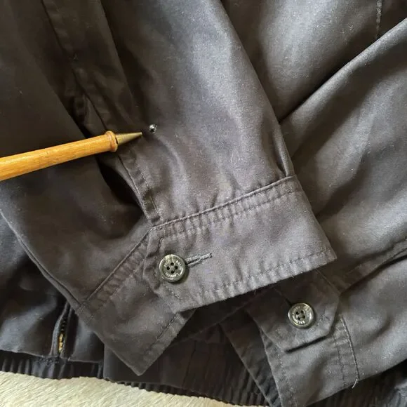 Vtg Polo Ralph Lauren Jacket Men 4XL Black Herrington Plaid Full Zip Golf Bomber - Picture 6 of 16